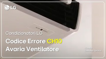 LG air conditioners | HVAC Single Split - CH10 Error BLDC fan motor failure