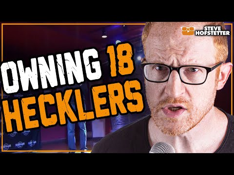 18 Hecklers in 60 Seconds (with Steve Hofstetter)