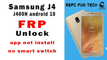 samsung j4 frp bypass | sm-j400f android 10 google account bypass | without pc | no app installing