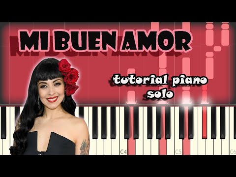 Mon Laferte - Mi Buen Amor | Piano Tutorial / Cover - YouTube