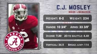 C.J. Mosley - 2014 NFL Draft profile