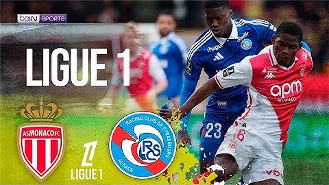 AS Monaco vs Strasbourg | Ligue 1 HIGHLIGHTS | 04/19/2025 beIN SPORTS USA