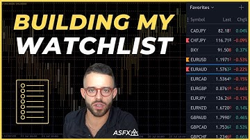 How I Build My Forex Trading Watchlist