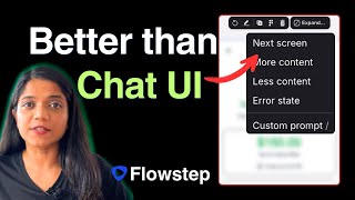 Flowstep AI Demo | Generate UI &amp; Wireframes from a Prompt
