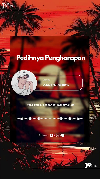 Ustadz Handy Bonny 'Pedihnya Pengharapan'#dakwah #shorts #handybonny #shortvideo #oneminutebooster
