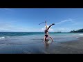 Relaxing Silent Hooping- Ocean Wave Sounds- Bali