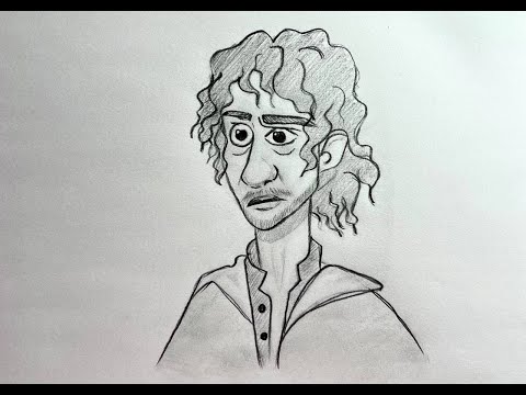 How To Draw Bruno - Encanto Sketch Tutorial - როგორ დავხატოთ ბრუნო