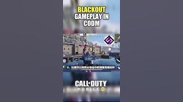 BLACKOUT GAMEPLAY LEAKED! COD Mobile New Battle Royale Map, BLACKOUT MAP GAMEPLAY #callofdutymobile