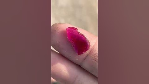 ruby thô Yên Bái màu đẹp #gem #ruby #gemstone #blackpink