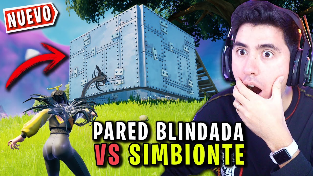 ENCUENTRO la PARED BLINDADA VS SIMBIONTE de VENOM en FORTNITE – JorgeIsaac115