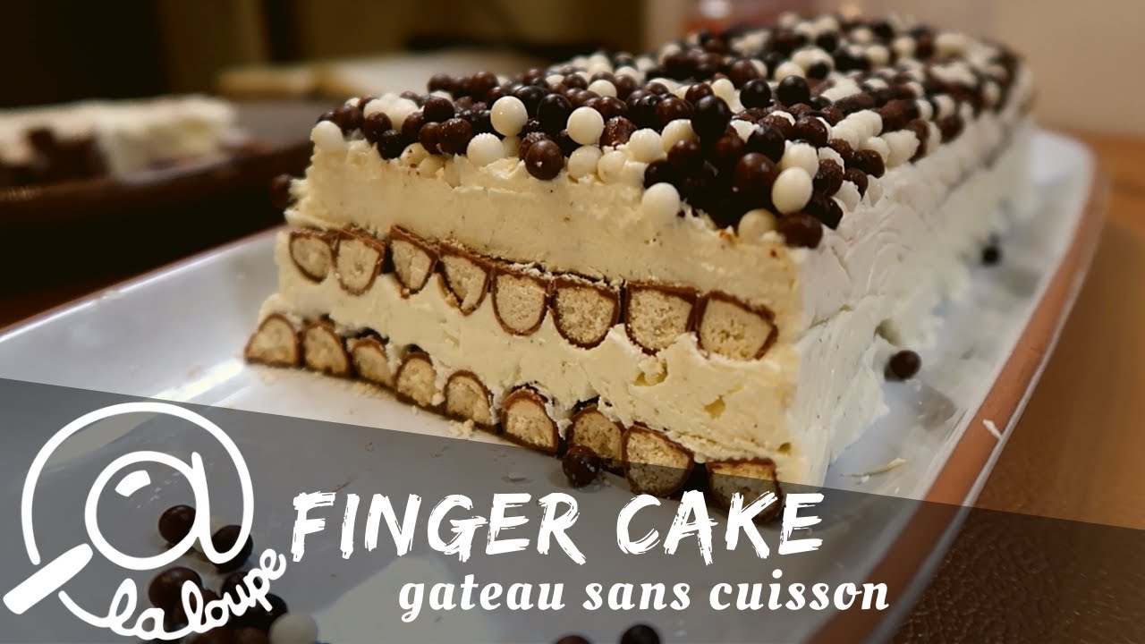 Finger Cake Gateau Sans Cuisson 140 Youtube