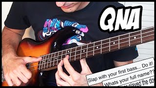 Video thumbnail of "Slapping My First Bass! (QnA with Davie)"