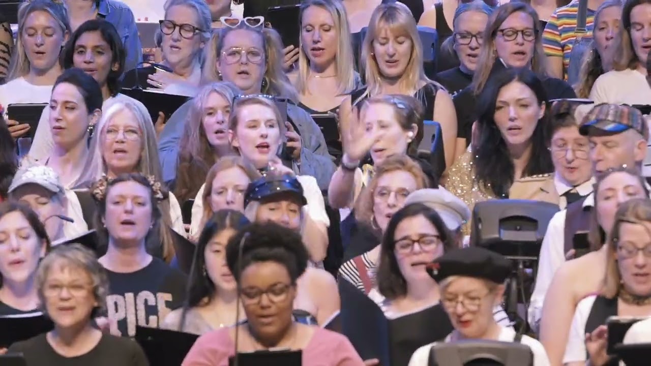 London City Voices perform "Tragedy" at their 2024 Spring Concert at Hackney Empire