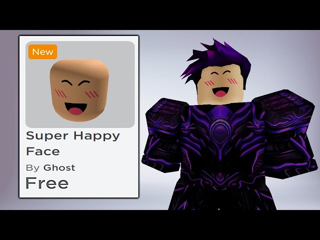 NEW ROBLOX SPARKLE LIMITED FACE 