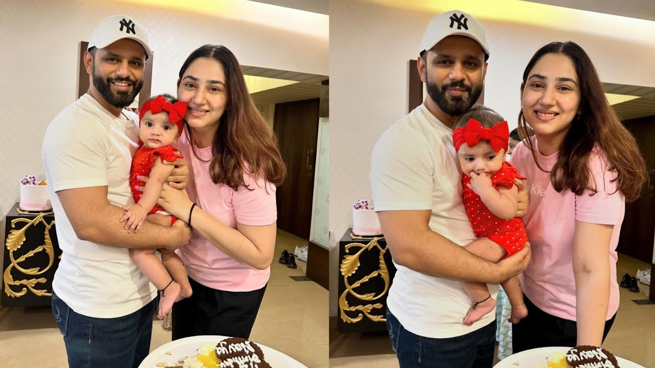 Rahul Vaidya and Disha Parmar Baby Girl Face REVEAL FIRST Time | Disha Parmar Baby