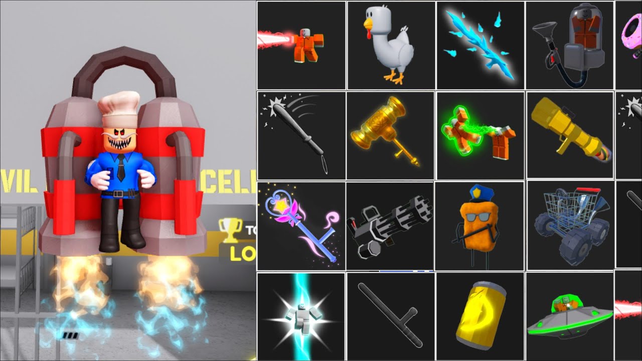 New Item Unlocked JETPACK! Barrys Prison Run Roblox Prison Gameplay Escape