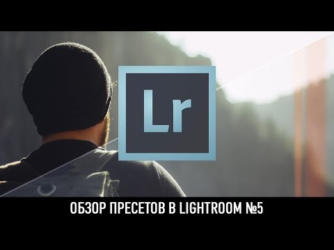 Обзор пресетов (preset) в Lightroom №5