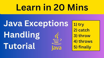 Java Exceptions Handling Tutorial For Beginners