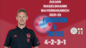 Recreate Julian Nagelsmann 4-2-3-1 Bayern Munich Tactics (21-23) in FIFA 23 | Custom Tactics
