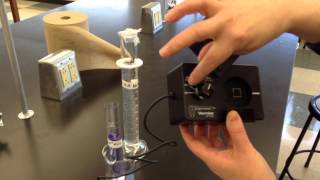 using color as rate of reaction measurement