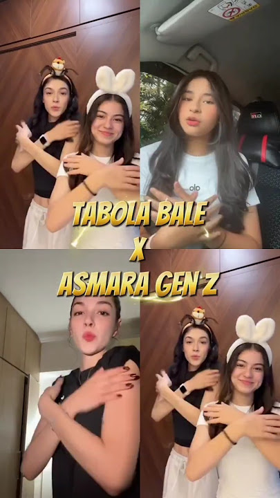 Trend Dance Tabola Bale Asmara Gen Z Tiktok Terbaru 2025 #dancetiktok #asmaragenz #agz #tabolabale