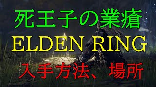 【ELDEN  RING】≪タリスマン≫　死王子の業瘡〖深き根の底〗入手方法、場所（エルデンリング）