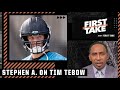 Stephen A. wishes Tim Tebow the best after being released from the Jaguars | First Take