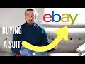 Ebay Men's fashion ootd. Buying Clothes on a Budget. Cheap Suits. Suits on a massive discount!