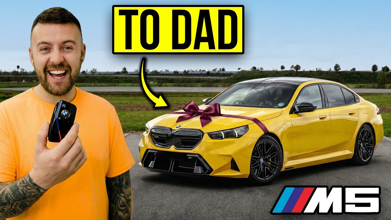I REBUILT A BMW M5 THEN GIFTED IT TO MY DAD
