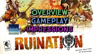 Ruination Board Game I Overview, Gameplay & Impressions (Oh My)