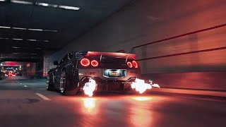 || GTR || car twixtor || flame spitting R35 GTR @Mrdeadlox16