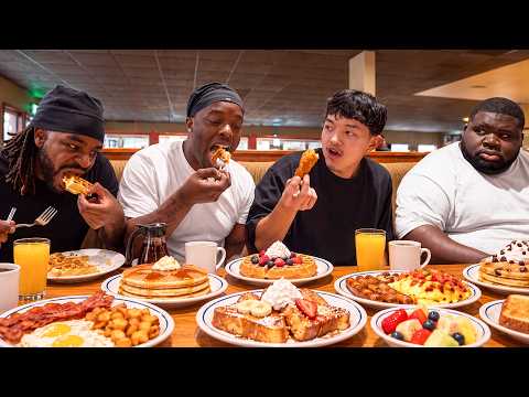 Jason, DuB, Tbvnks & Pudgie Breakfast MUKBANG..