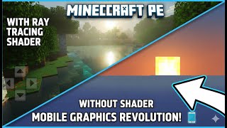 How to Get Realistic Ray Tracing on Minecraft PE (Android/iOS) - Best Shader!