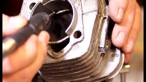 How To Port Your 2 Stroke Motorized Bicycle Engine- The Basics - Get Improved Performance