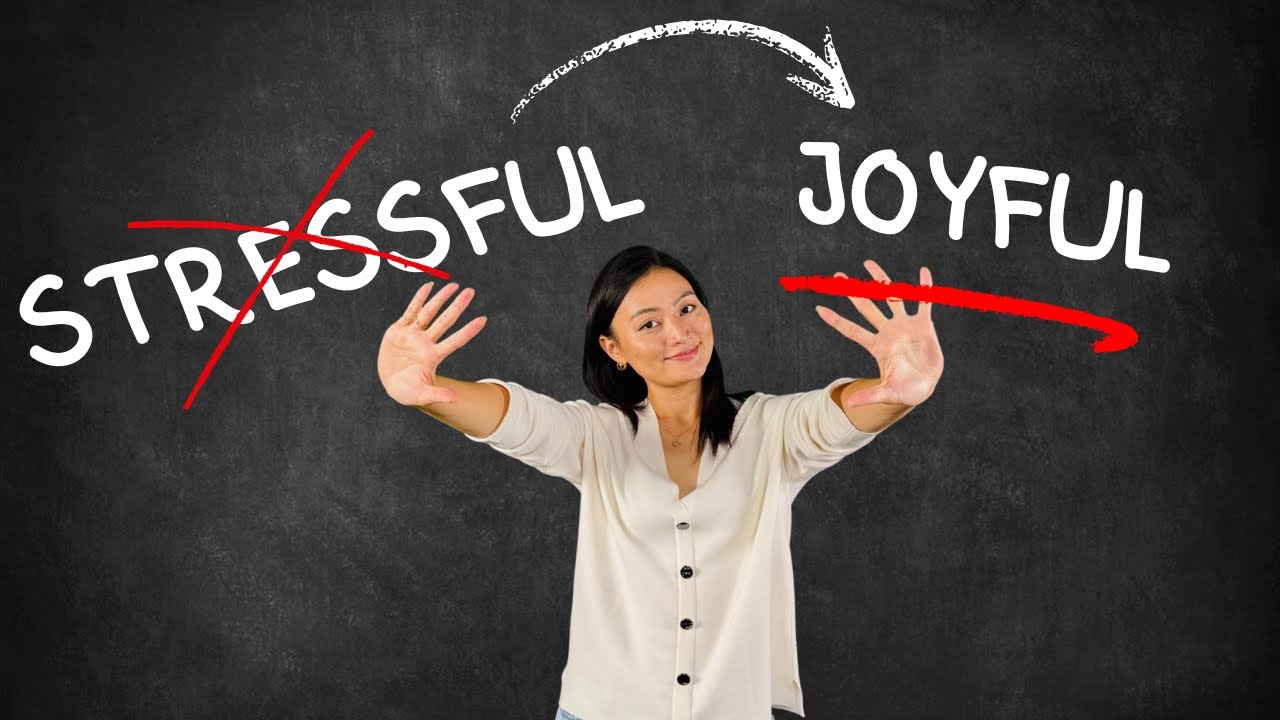 How to turn your Stress into Joy - YouTube