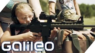 Kinder am Sturmgewehr: Prepper in den USA | Galileo | ProSieben
