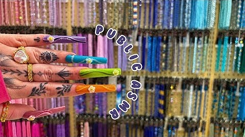 Public ASMR in HOBBY LOBBY | Tapping, Scratching, Fabric Sounds, Camera Scratching, Crinkles