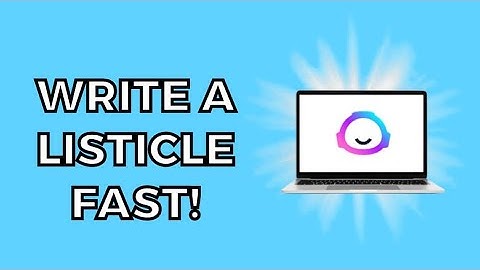 How to Write a Listicle with Jasper AI ll Write Listicle with Jasper AI