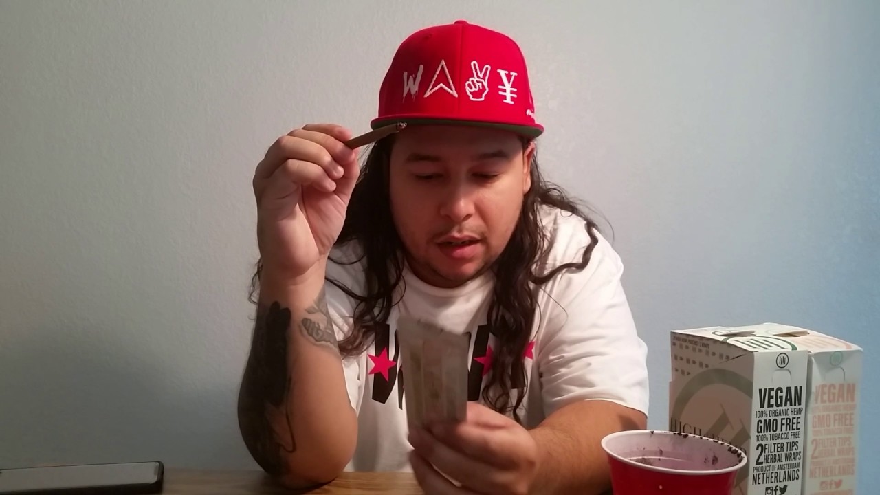 High Hemp Wraps maui mango Review (better than tobacco blunts and wraps)