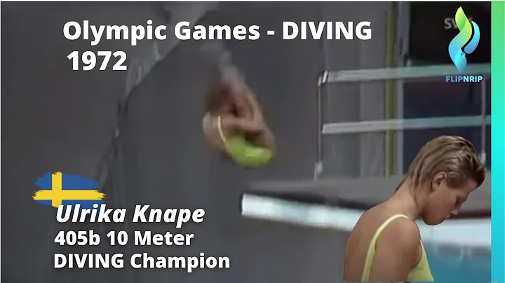 1972 Ulrika Knape Sweden - 405b - Women 10 meter Diving Event - Olympic Games - DayDayNews