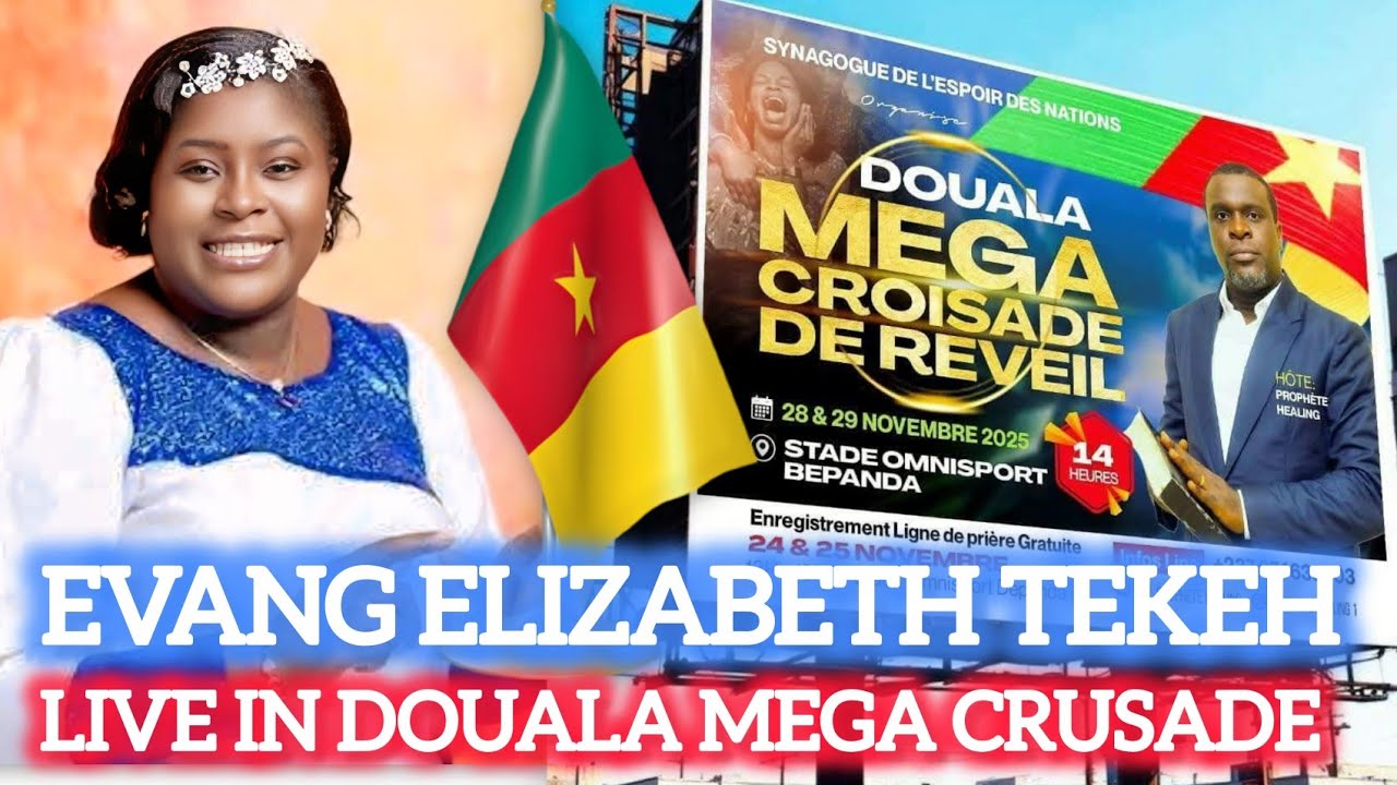 ЕВАНГ ЭЛИЗАБЕТ ТЕКЕХ ​​ПОЛНОЕ СЛУЖЕНИЕ НА ТОЛЬКО ЧТО ЗАВЕРШИВШЕМСЯ МЕГАКРЕСТОВОМ ПОХОДЕ В ДУАЛЕ ~...