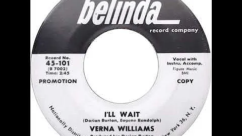 Verna Williams - I'll Wait / It's Gotta Be You (Be...