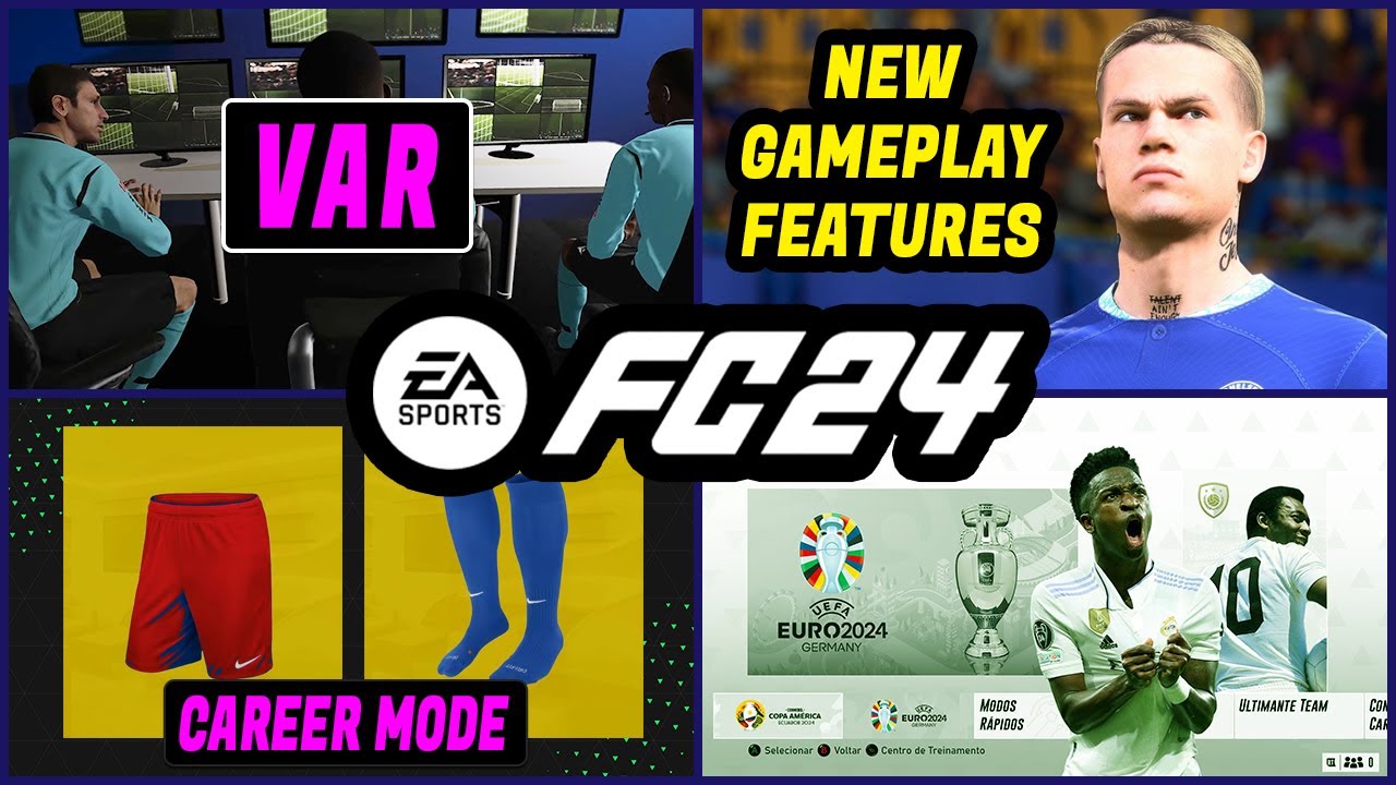 EA SPORTS FC (FIFA 24) Gameplay, Career Mode, Menu & CONFIRMED NEWS ✓ 