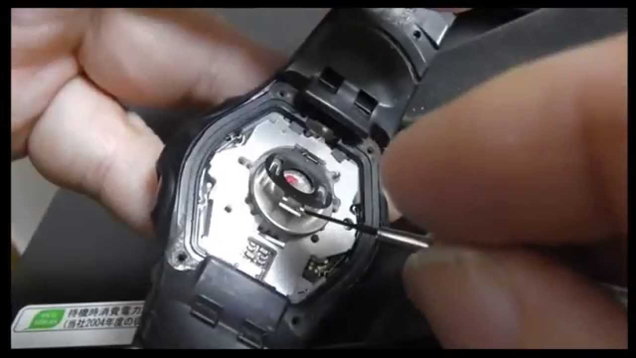 Casio G-SHOCK Tough Solar Lithium Battery Replacement - How to CTL1616