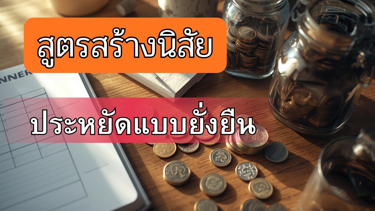 สูตรสร้างนิสัยประหยัดแบบยั่งยืน
