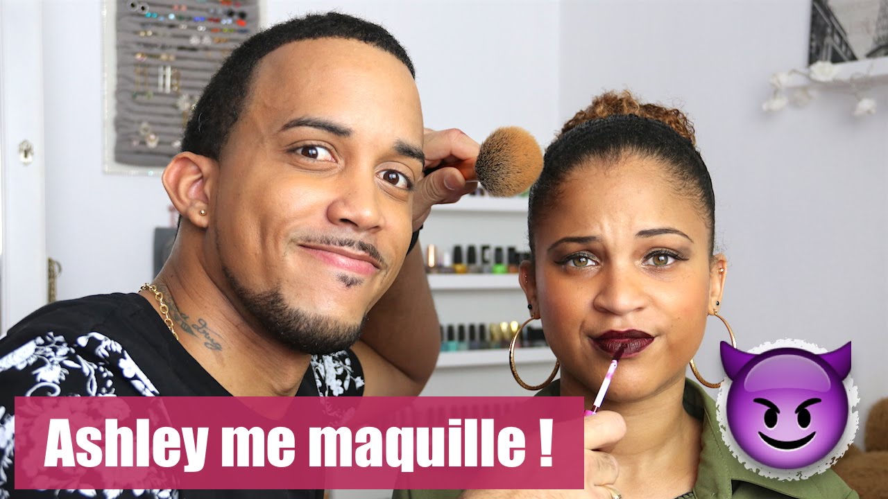 My Boyfriend does my makeup ft Ashley