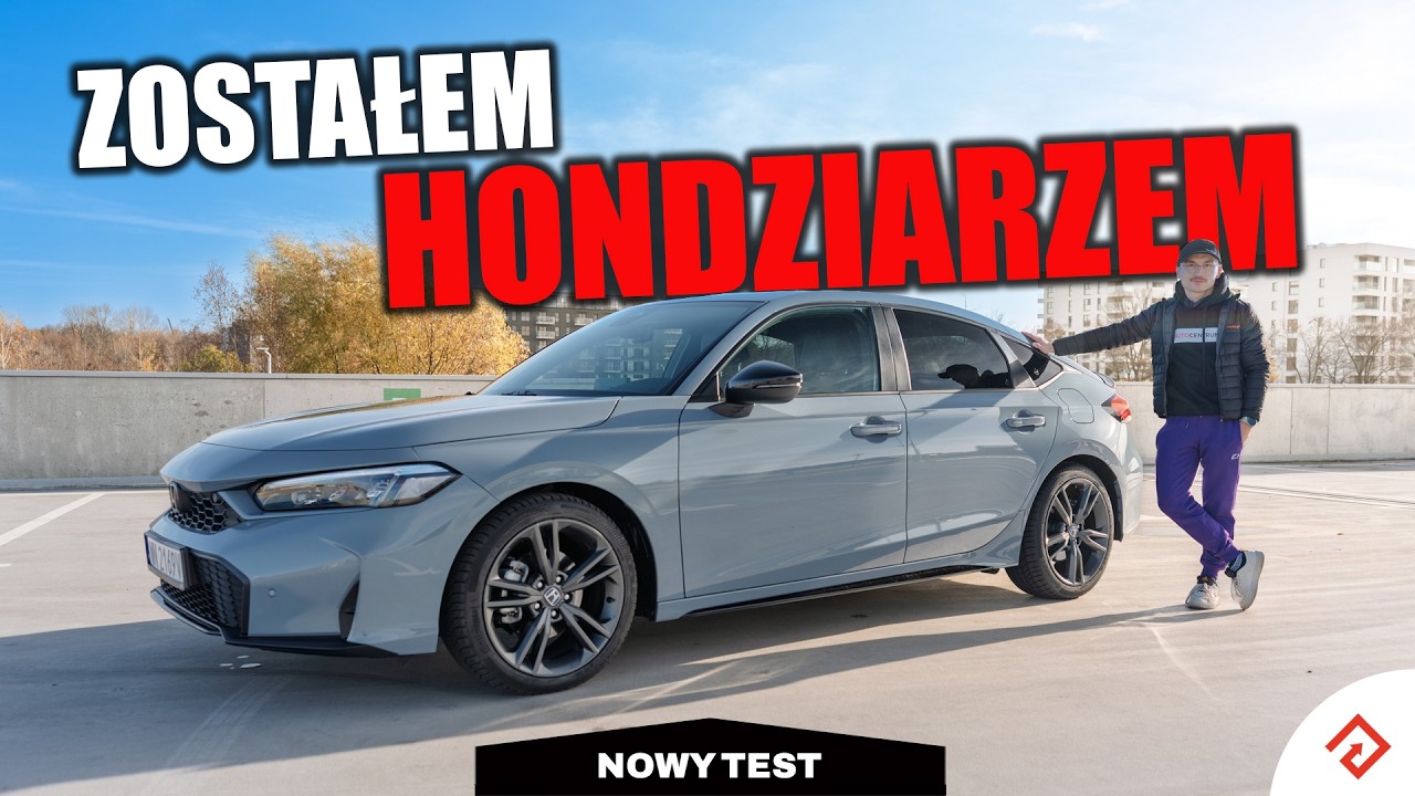 Honda Civic e:HEV - zapomnij o Octavii i Corolli! TEST PL 2025 | Autocentrum.pl