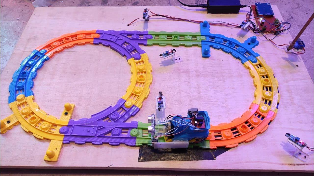 Automated Detection Railway. Automated Detection track. Track control