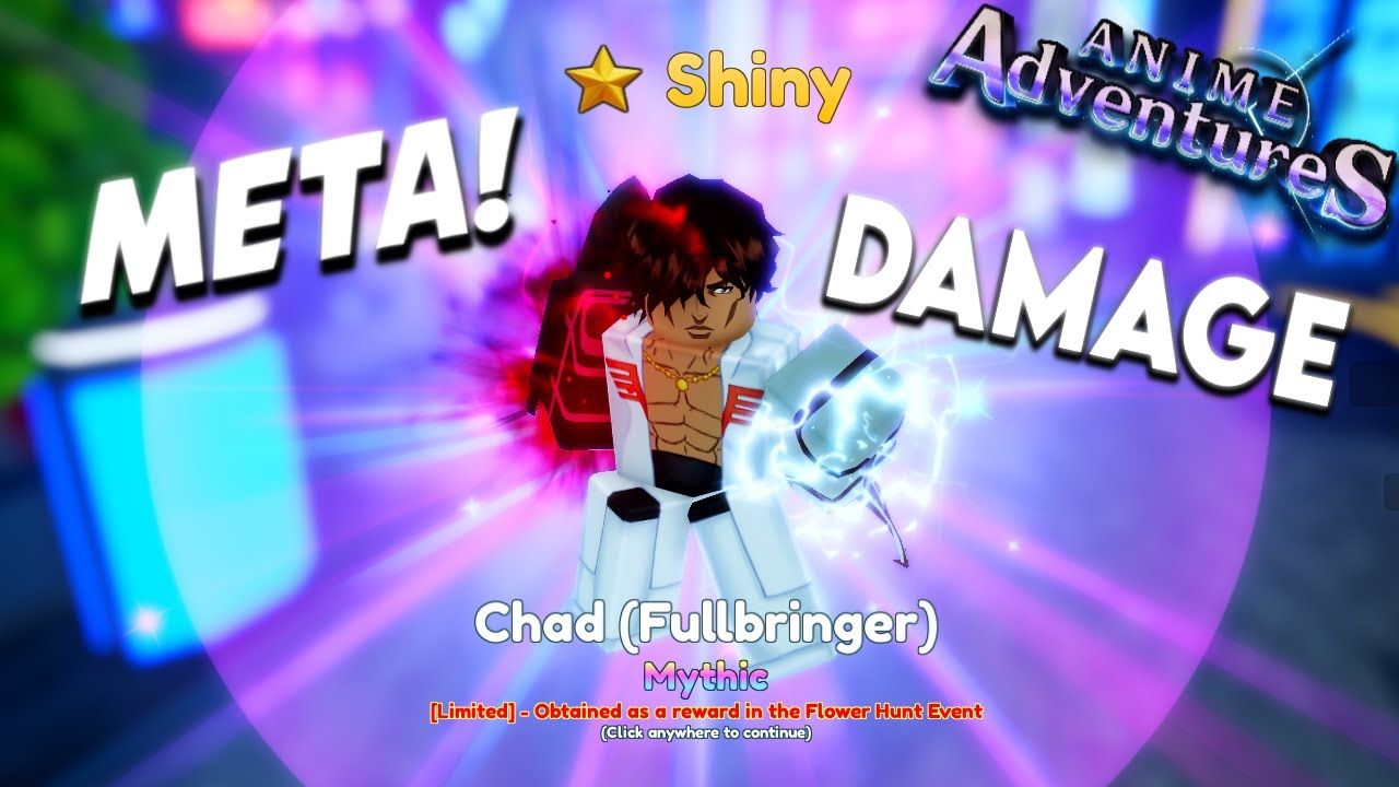 Showcasing New Shiny Chad Fullbringer Battlepass Tier 25 Unit Is INSANELY  Good In Anime Adventures! 