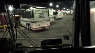 Trip from the 4th floor to the 3rd floor at the Port Authority Bus Terminal